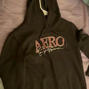 A black hoddie